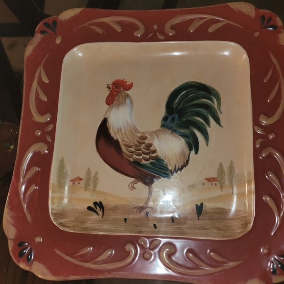 Rooster plate - Picture 1 of 4